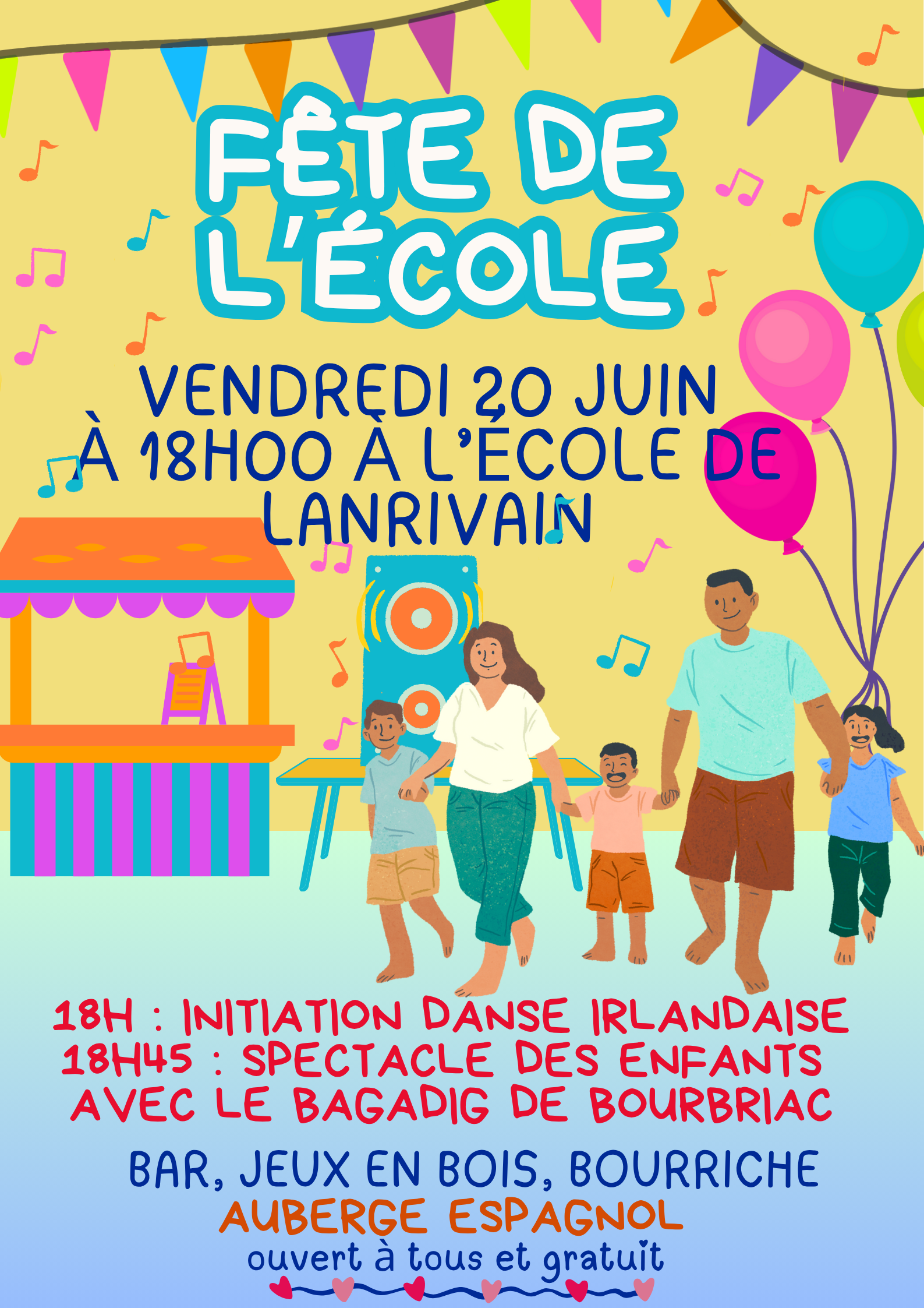 Fête de l’école de LANRIVAIN